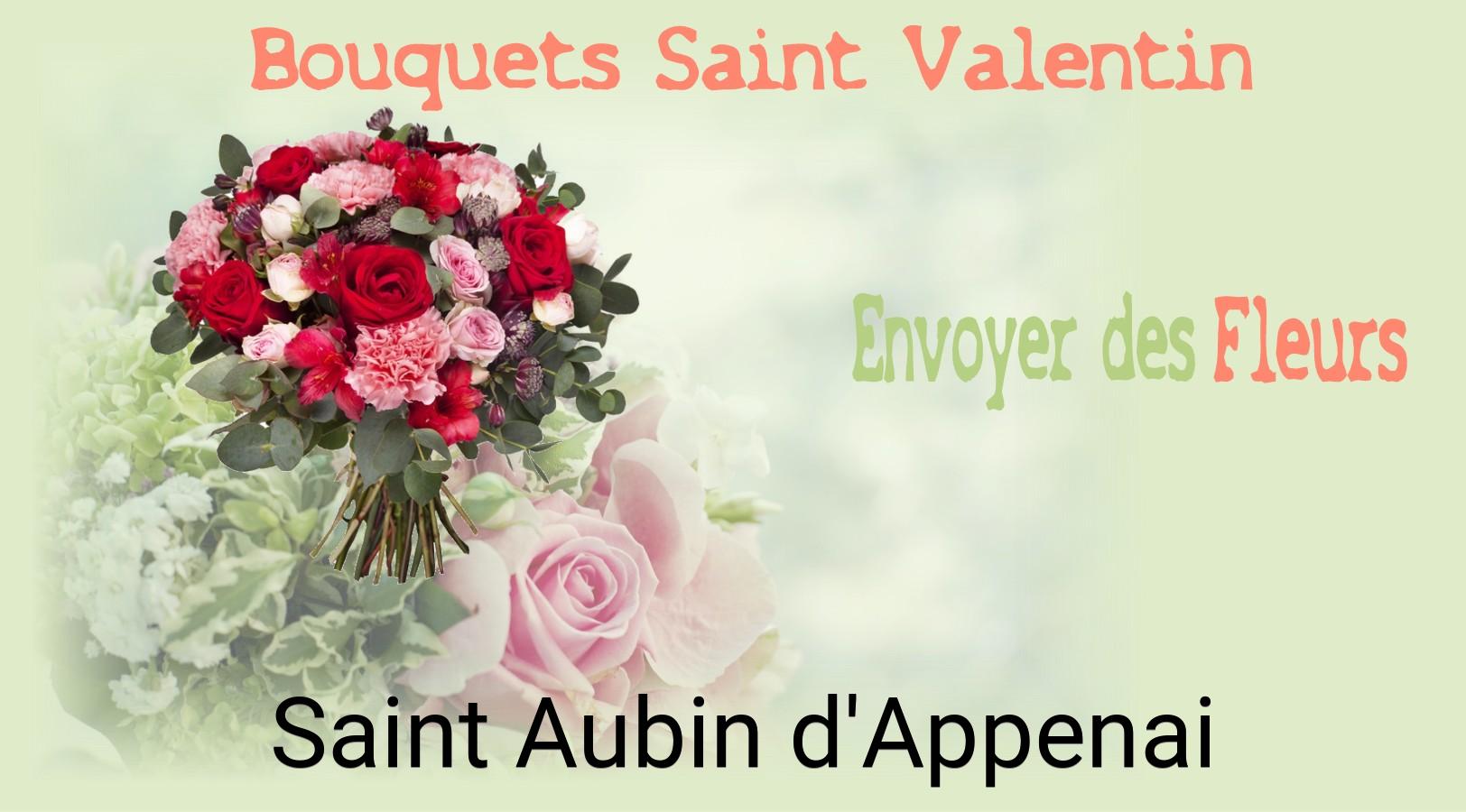 Roses de Saint-Valentin livrées à Saint-Aubin-d'Appenai