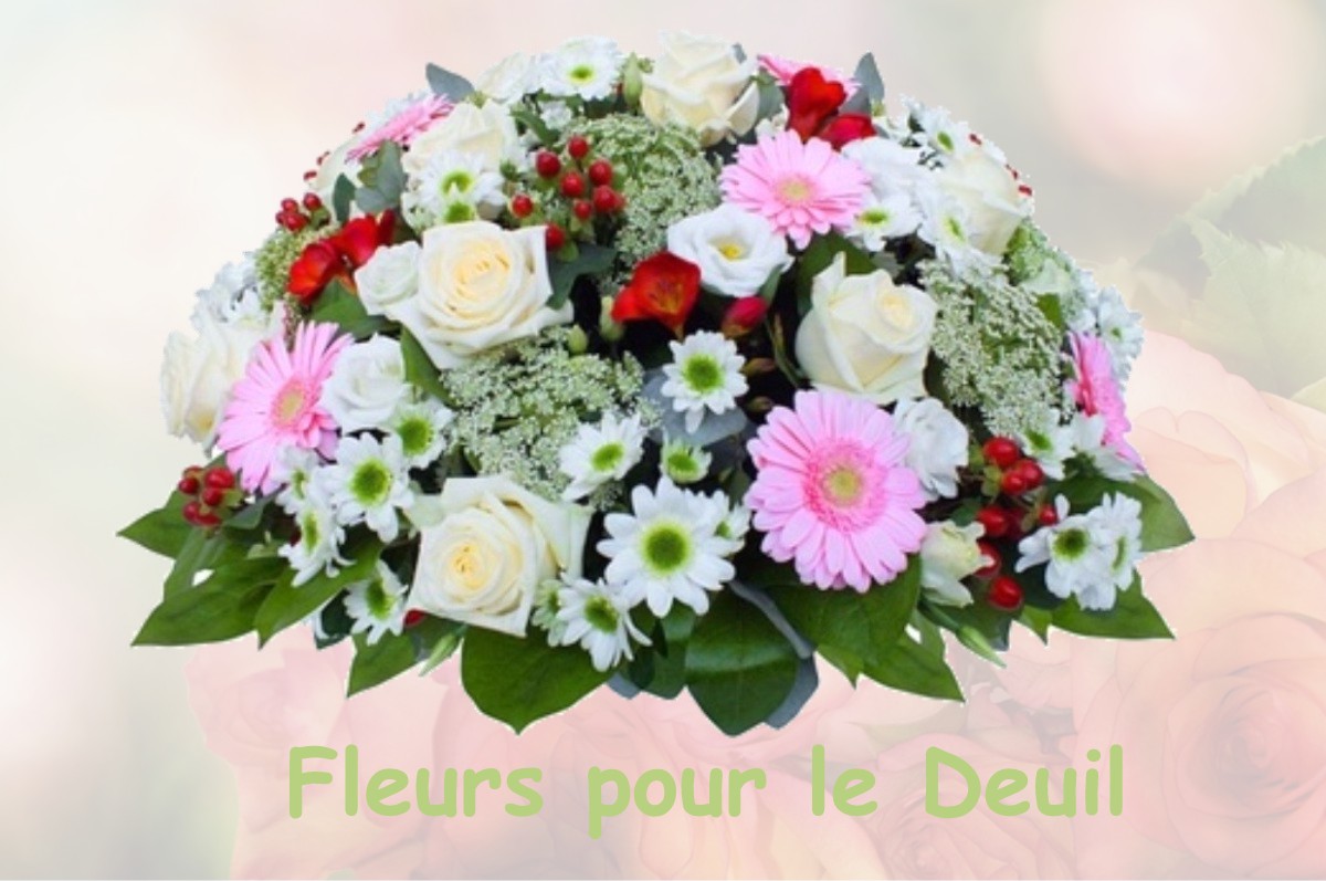 fleurs deuil SAINT-AUBIN-D-APPENAI